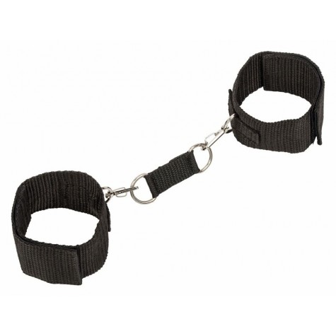 Черные наручники Bondage Collection Wrist Cuffs